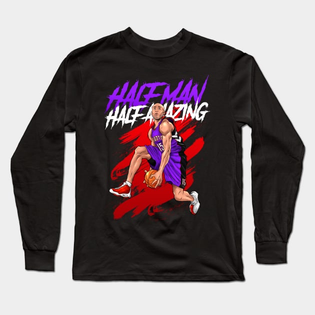 Half Man Half Amazing Long Sleeve T-Shirt by lockdownmnl09